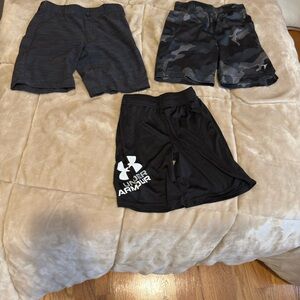 Bundle 3 shorts boys size small, 7/8.